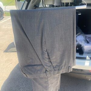 Big & Tall Gray Dress Pants